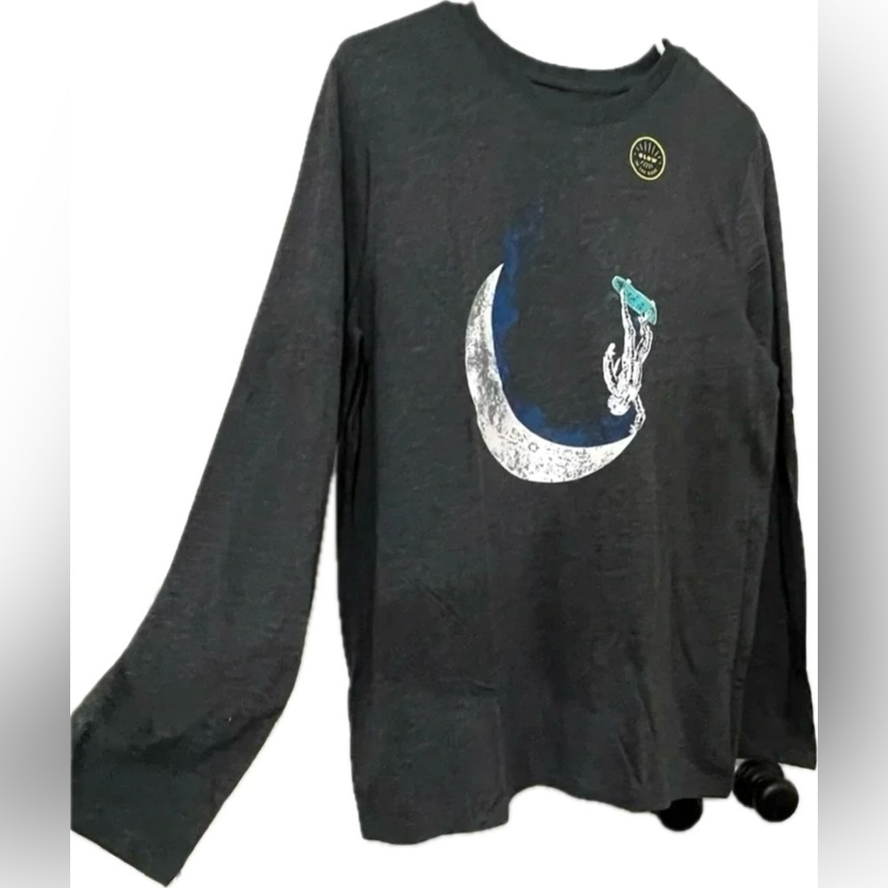 Cat & Jack Long Sleeve Youth Boys, XXL/16-18‎ Husky, Grey, NWT
